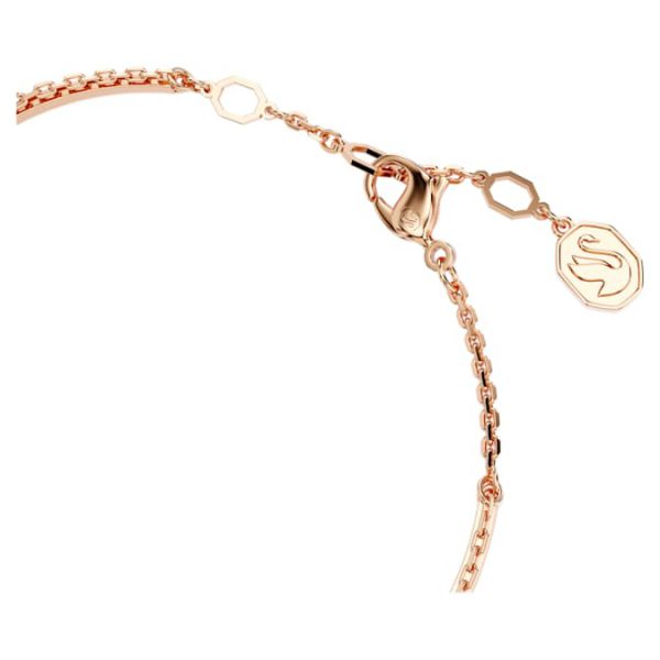Sublima bangle White, Rose gold-tone plated - Image 4