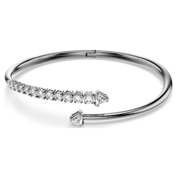 Sublima bangle White, Ruthenium plated - Image 2