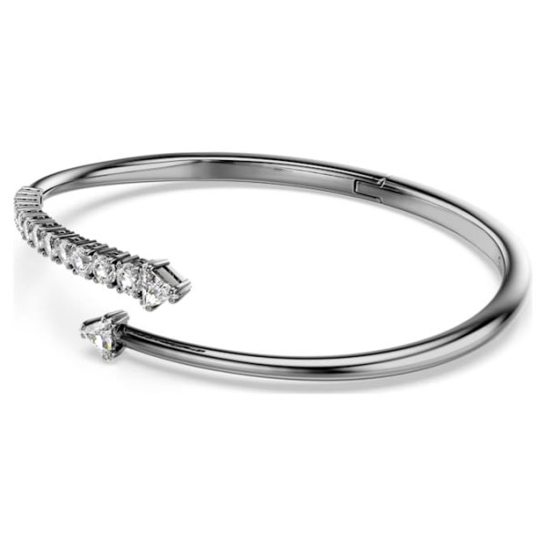 Sublima bangle White, Ruthenium plated - Image 3