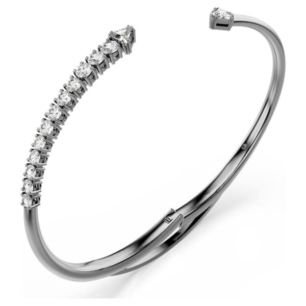 Sublima bangle White, Ruthenium plated - Image 4