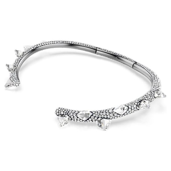 Sublima choker White, Ruthenium plated - Image 4