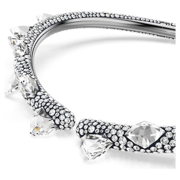 Sublima choker White, Ruthenium plated - Image 5