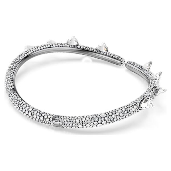 Sublima choker White, Ruthenium plated - Image 6