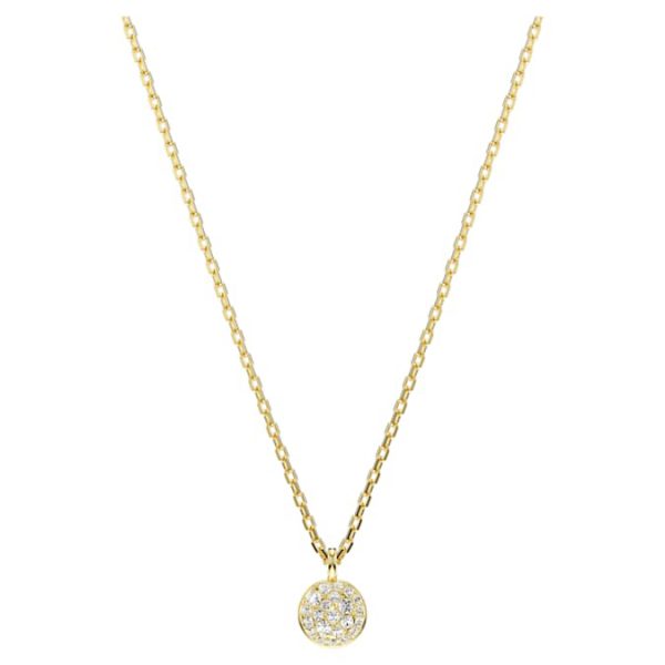 Sublima layered pendant White, Gold-tone plated - Image 6