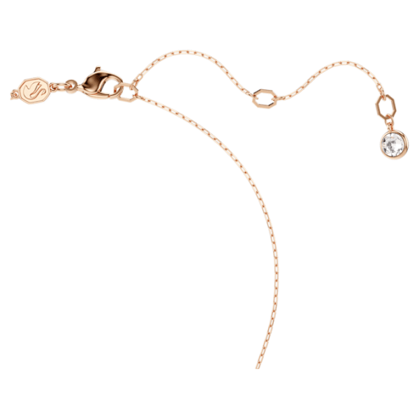 Sublima pendant Crystal pearl, Moon, Multicolored, Rose gold-tone plated - Image 4