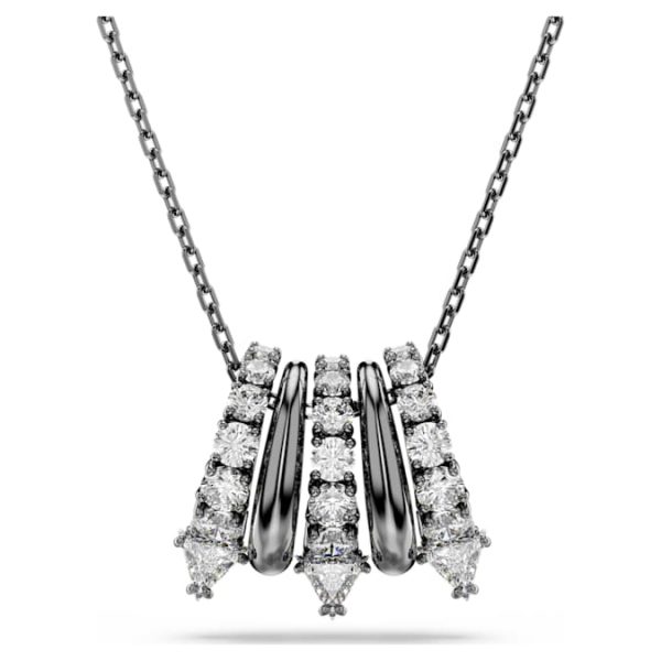 Sublima pendant White, Ruthenium plated - Image 2