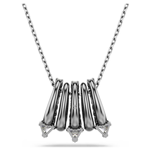 Sublima pendant White, Ruthenium plated - Image 6