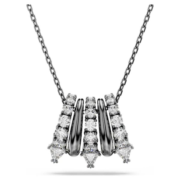 Sublima pendant White, Ruthenium plated - Image 8