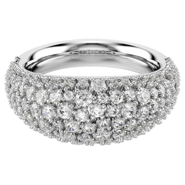 Sublima ring White, Rhodium plated - Image 2