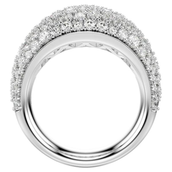Sublima ring White, Rhodium plated - Image 4