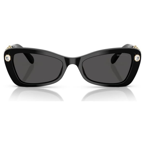 Sunglasses Butterfly shape, SK6033, Black - Image 3