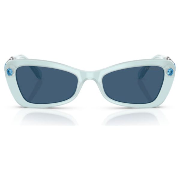 Sunglasses Butterfly shape, SK6033, Blue - Image 3