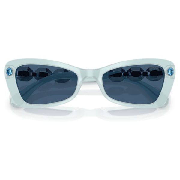 Sunglasses Butterfly shape, SK6033, Blue - Image 5