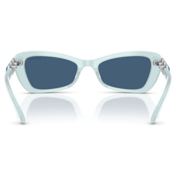 Sunglasses Butterfly shape, SK6033, Blue - Image 6
