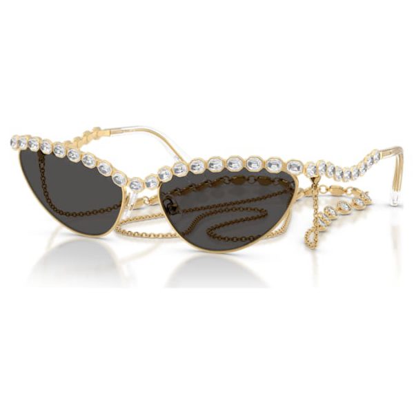 Sunglasses Cat-eye shape, Chain, Gray - Image 2