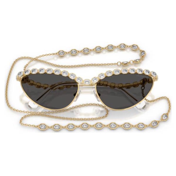 Sunglasses Cat-eye shape, Chain, Gray - Image 5