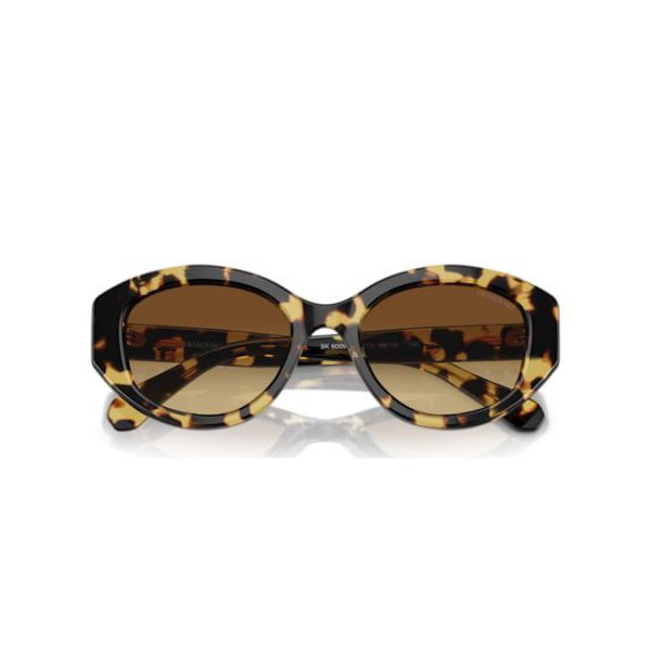 Sunglasses Cat-eye shape, SK6008, Brown - Image 4
