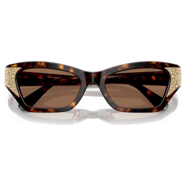 Sunglasses Cat-eye shape, SK6029, Brown - Image 5