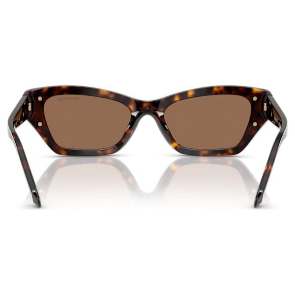 Sunglasses Cat-eye shape, SK6029, Brown - Image 6