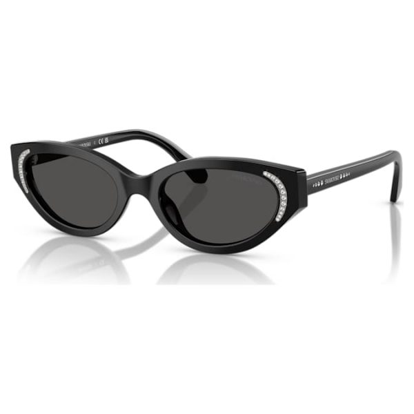 Sunglasses Cat-eye shape, SK6030, Black - Image 2