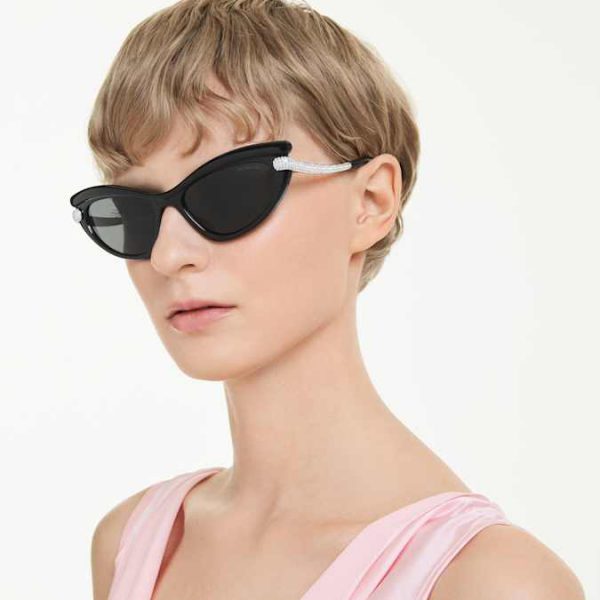 Sunglasses Cat-eye shape, SK6038, Black