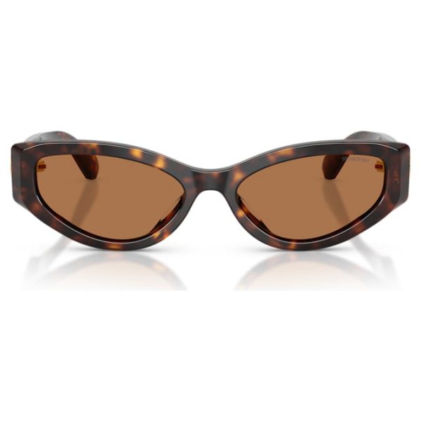 Sunglasses Cat-eye shape, SK6045, Brown - Image 3