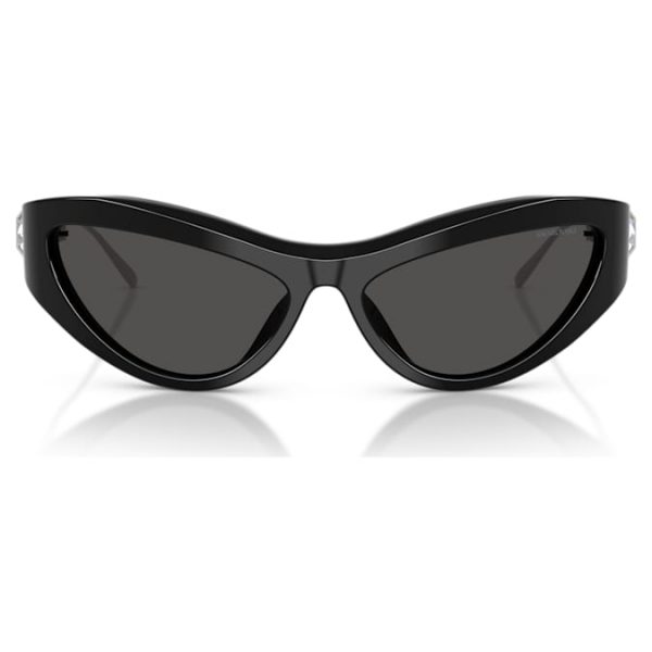 Sunglasses Cat-eye shape, SK6046, Black - Image 3