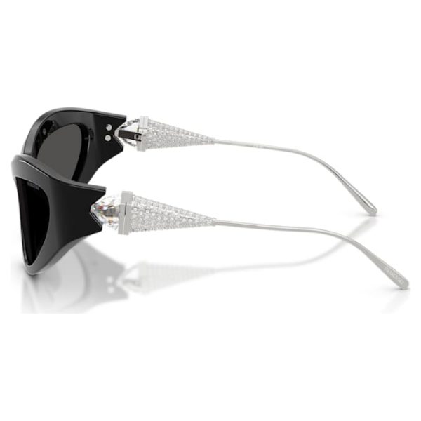 Sunglasses Cat-eye shape, SK6046, Black - Image 4