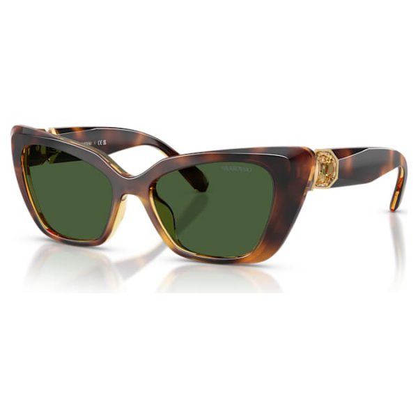 Sunglasses Cat-eye shape, SK6047, Light brown - Image 2