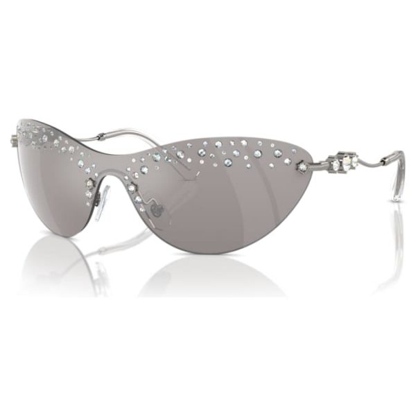 Sunglasses Mask, Silver tone - Image 7