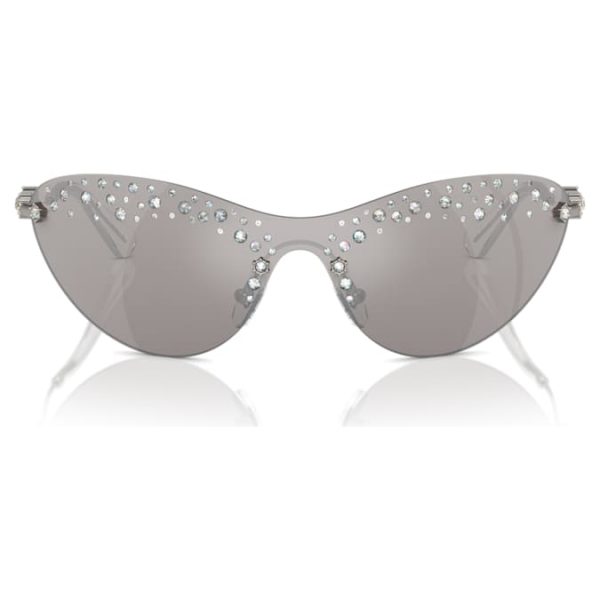 Sunglasses Mask, Silver tone - Image 8