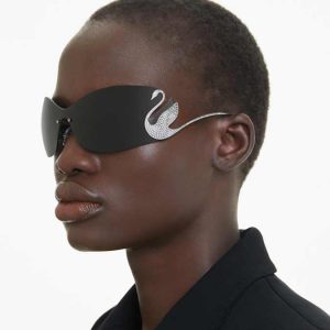 Sunglasses Mask, Swan, SK7020, Gray