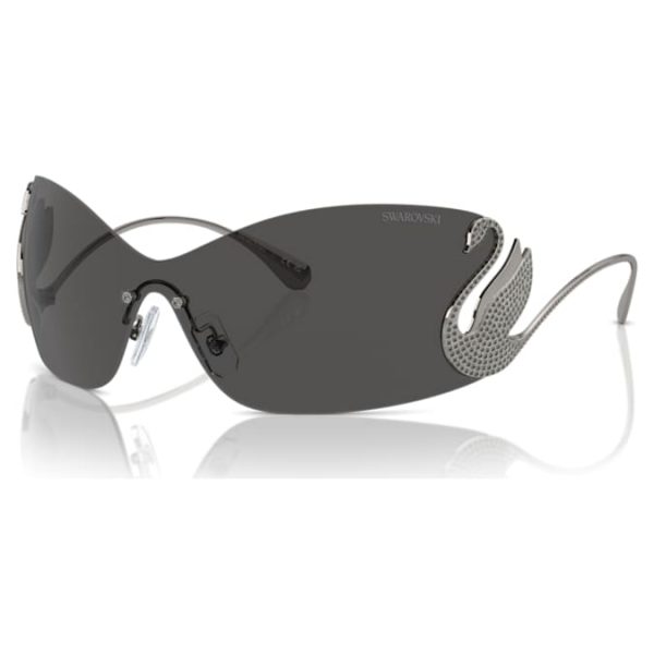 Sunglasses Mask, Swan, SK7020, Gray - Image 7