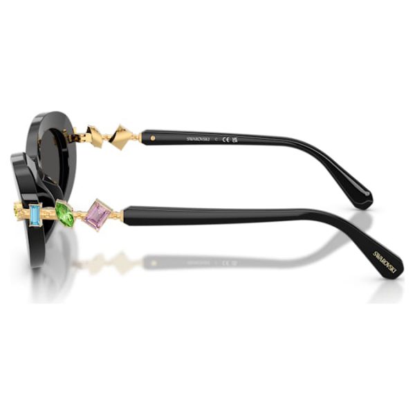 Sunglasses Oval shape, Black - Image 4