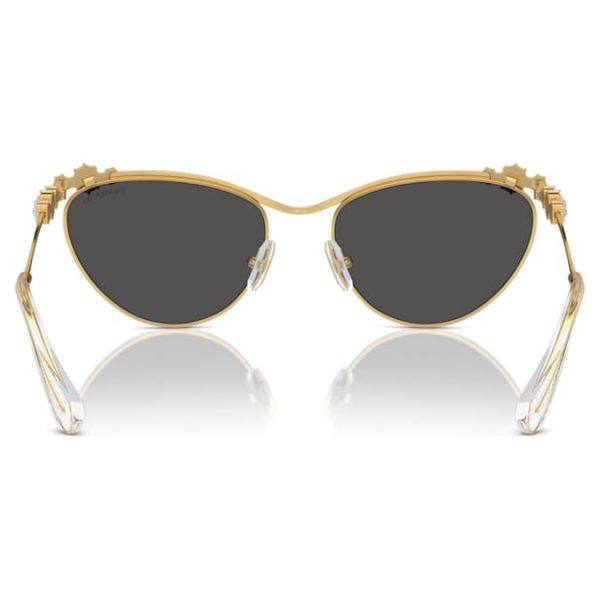 Sunglasses Oval shape, SK7017, Gold tone - Image 6