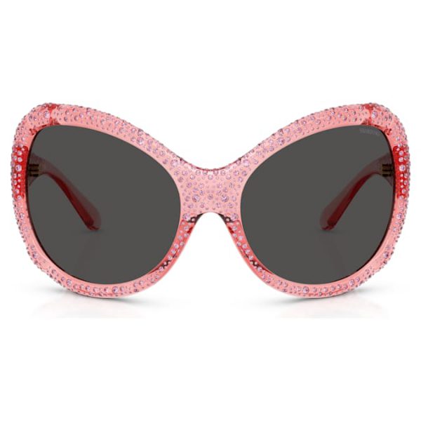 Sunglasses Oversized, Cat-eye shape, SK6052, Pink - Image 3