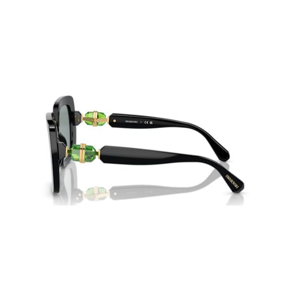 Sunglasses Oversized, Square shape, SK6001, Black - Image 6