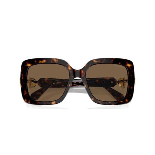 Sunglasses Oversized, Square shape, SK6001, Brown - Image 4