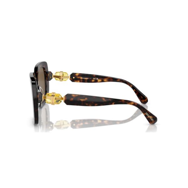 Sunglasses Oversized, Square shape, SK6001, Brown - Image 6