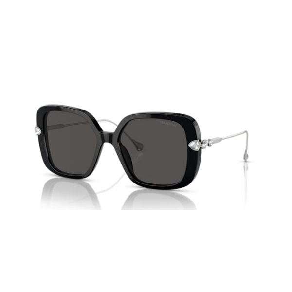 Sunglasses Oversized, Square shape, SK6011, Black - Image 2