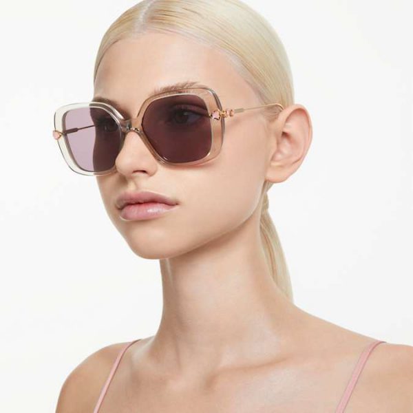 Sunglasses Oversized, Square shape, SK6011, Purple