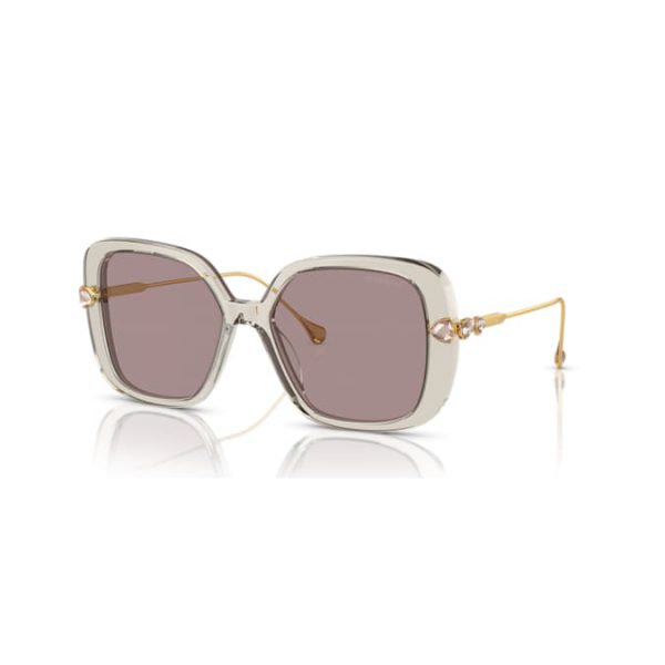 Sunglasses Oversized, Square shape, SK6011, Purple - Image 2