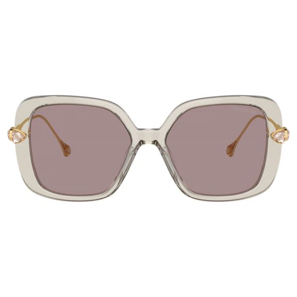 Sunglasses Oversized, Square shape, SK6011, Purple - Image 3