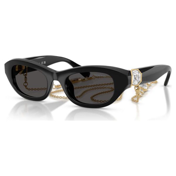 Sunglasses Pillow shape, Black - Image 2