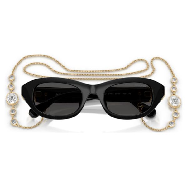 Sunglasses Pillow shape, Black - Image 5