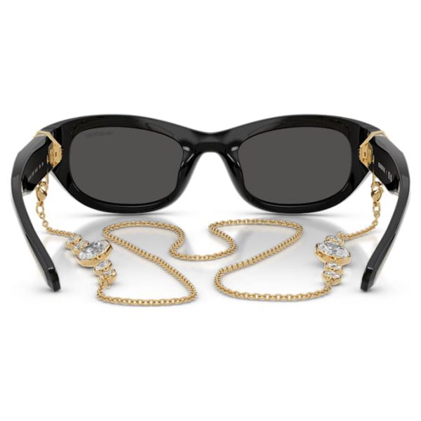 Sunglasses Pillow shape, Black - Image 6