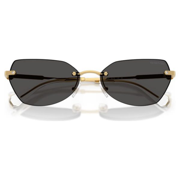Sunglasses Pillow shape, SK7038, Gold tone - Image 5