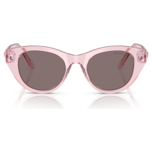 Sunglasses Round shape, SK6025, Pink - Image 3