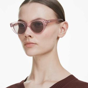 Sunglasses Round shape, SK6025, Pink