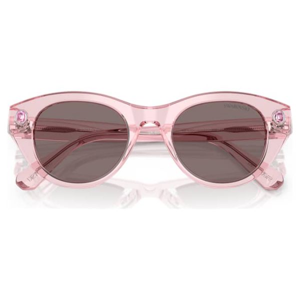 Sunglasses Round shape, SK6025, Pink - Image 5